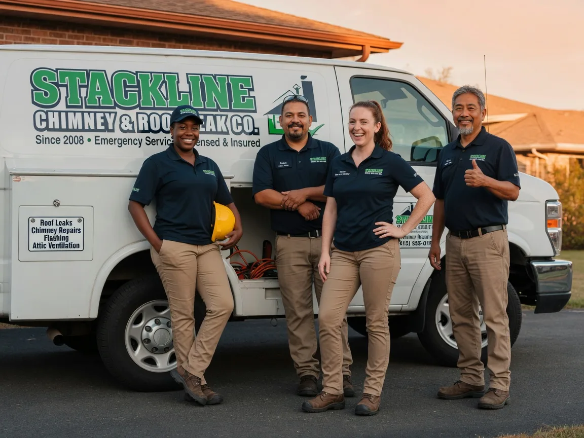 Chimney flashing repair company in Ayer, MA